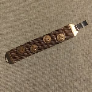 Vintage Copper mesh bracelet